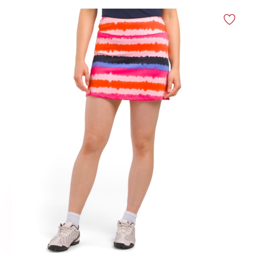 Golftini “Radiant short” Striped Skort NWT XS
